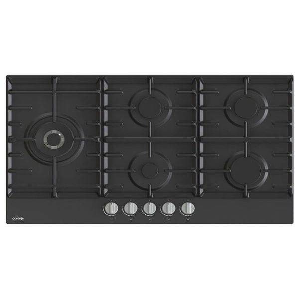 Gorenje GW951MB - 5 Burners - Built-In Gas Cooker - Black