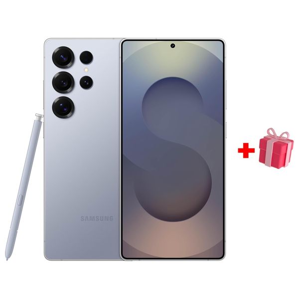 سامسونج كلاكسي S25 الترا - دبل سيم - 6.9 انش, شاشة LTPO اموليد 2X الديناميكية, 120 هيرتز, HDR10+ - سنابدراكون 8 الييت - بحجم بطارية 5000 مللي امبير, بسرعة شحن 45 واط - مع خاصية كلاكسي AI + هدية مجانية