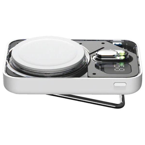  Momax Power Flow Pro - power bank - MagSafe MFI - 10000mAh - White 