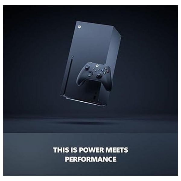  Microsoft Xbox Series X - 1TB SSD - The most powerful Xbox with 12 teraflops of graphics performance - Black 
