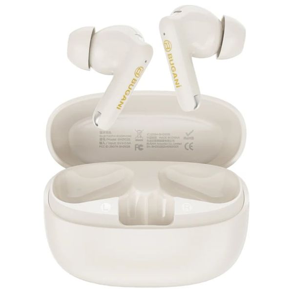 سماعات أذن لاسلكية حقيقية بوجاني Freebuds B20 - مقاومة للماء بمعيار IPX4 - تحكم باللمس - ابيض