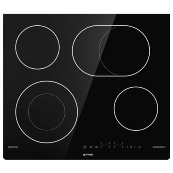 Gorenje ECT643SYB - 4 Burners - Laser Cooker - Black