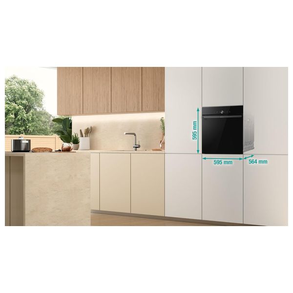 Gorenje GO66E - Built-in Oven - 77L - Multi-Level Baking - Black