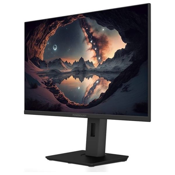  Powerology Monitor - 27-Inch, 4K Ultra HD, 60Hz - Response Time 14ms (Normal), 4.6ms (Overdrive) - Customizable RGB lighting - Black 