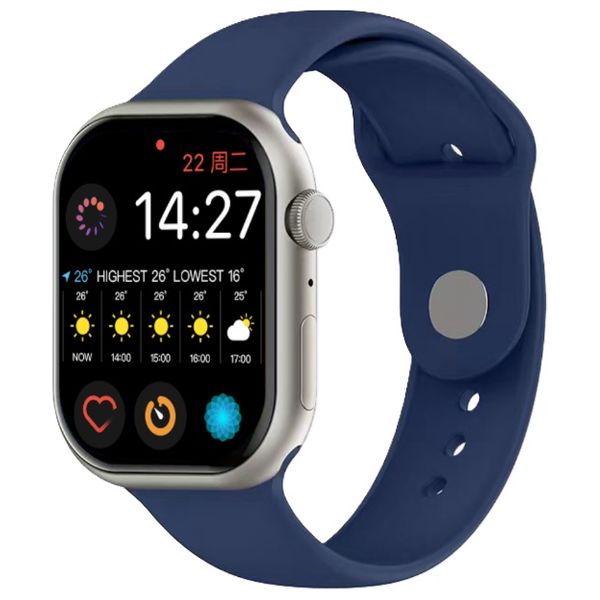 G-tab FT10 - Smart Watch - 2.04 inch Amoled - IP68 Water Resistance - 270mAh battery - Titanium