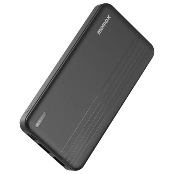  شاحن محمول موماكس iPower PD - بقدرة 10000 مللي امبير - 20 واط - اسود 