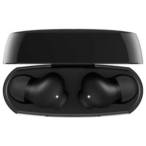 Belkin Sound Form Rhythm ANC True Wireless Earbuds - Up to 28 hours total battery life - IPX5-rated water and sweat resistance - Black