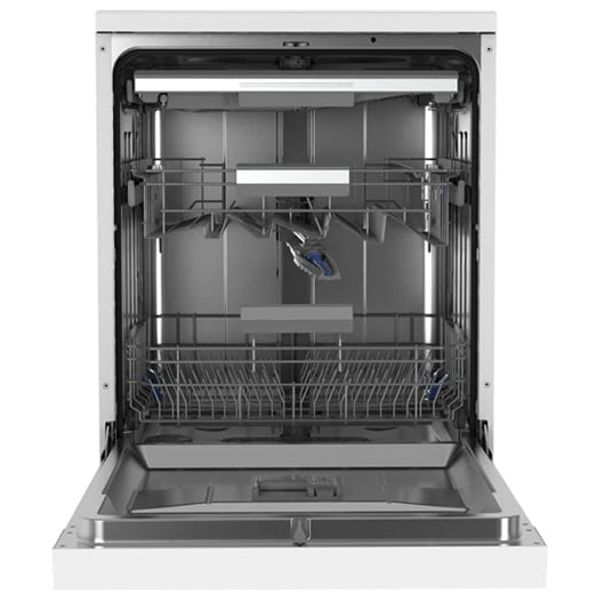  Midea WQP14-W7633CW-IQ - Smart Freestanding Dishwasher - 14 Place Settings - WiFi Connectivity - White 
