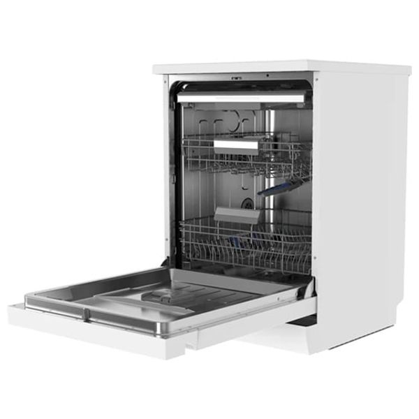  Midea WQP14-W7633CW-IQ - Smart Freestanding Dishwasher - 14 Place Settings - WiFi Connectivity - White 