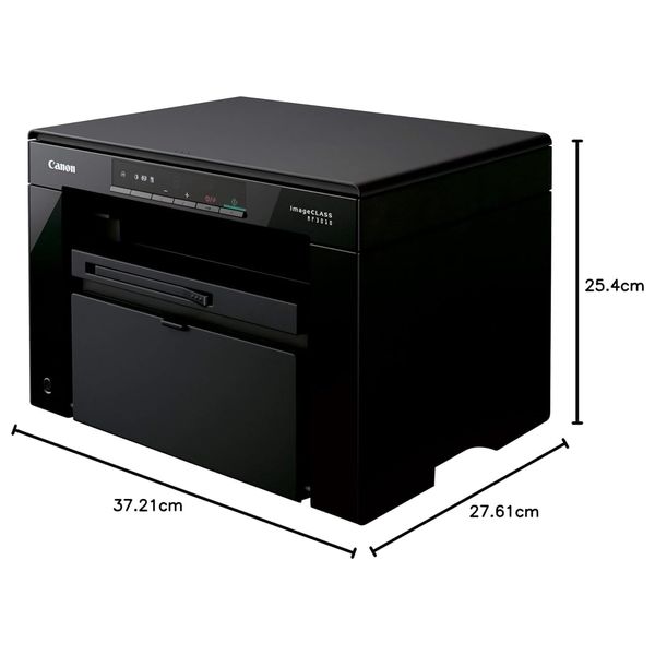 طابعة كانون i-SENSYS MF3010 - طابعة ليزر رقمية متعددة الوظائف - طباعة أحادية اللون عالية السرعة (18 صفحة في الدقيقة) - أسود