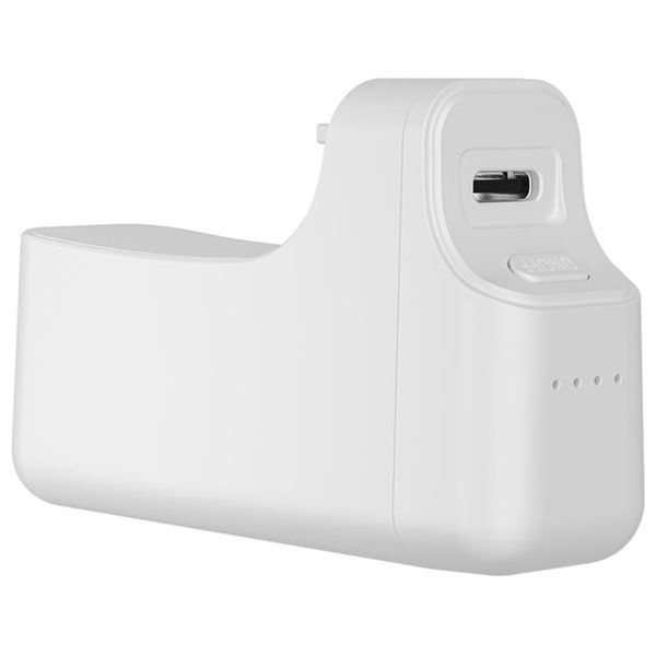  بطارية وحدة تحكم الألعاب PS5 Edge من بورودو - 3400 مللي امبير - ابيض 