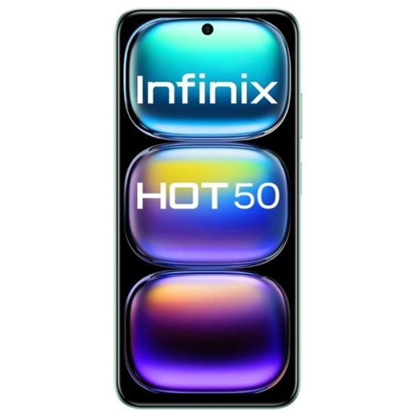 انفنكس هوت 50 - دبل سيم - بشاشة 6.78-انج,  IPS LTPS LCD, 120 هيرتز - ميديا ​​تيك هيليو G100 ثماني النواة - 5000 مللي امبير