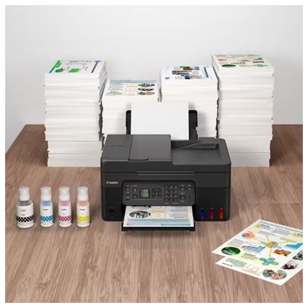 طابعة كانون بيكسما جي 640 - متعددة الوظائف - ألوان - واي فاي - أسود