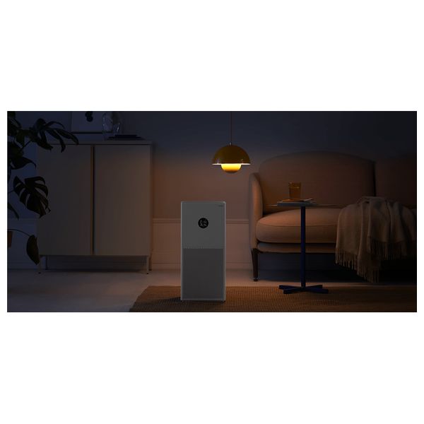  جهاز تنقية الهواء الذكي 4 لايت شاومي - تنقية الهواء المنزلي - تغطية 25-43 مترًا مربعًا، ضوضاء منخفضة 33.4 ديسيبل (أ)، ترشيح ثلاثي الطبقات - أبيض 