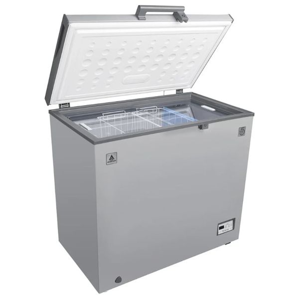  مجمدة افقية الحافظ - 11 قدم - تجميد فائق السرعة - CF318S - سلفر 