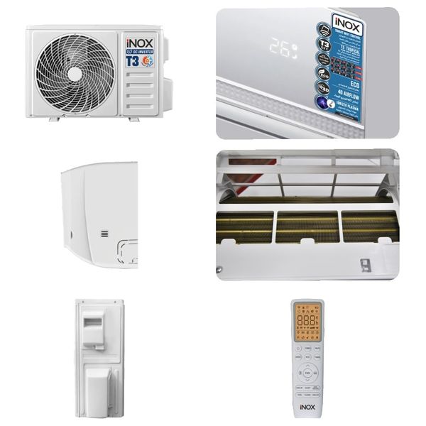 Inox TW18K-AS - Wall Mounted Split AC - 1.5 Ton - WiFi control - White