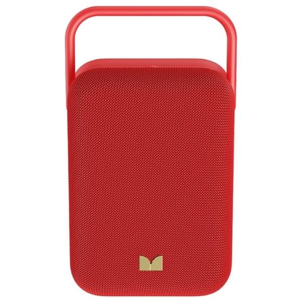 Monster Atomic Tower Wireless Speaker - Battery Life Up to 12 hours - IP Rating IPX7 - Red