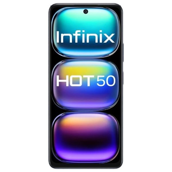 Infinix Hot 50 - Dual SIM -  6.78-Inch Display,  IPS LTPS LCD, 120Hz - MediaTek Helio G100 Octa-core - 5000mAh