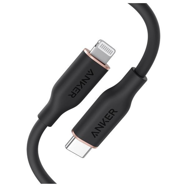  Anker PowerLine III Flow - USB-C to Lightning Cable - 0.9m - Black 