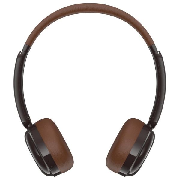 Havit H616BT - Bluetooth Headphone Over Ear - Up to 30 hours Battery Life - Stereo sound with deep bass - Brown
