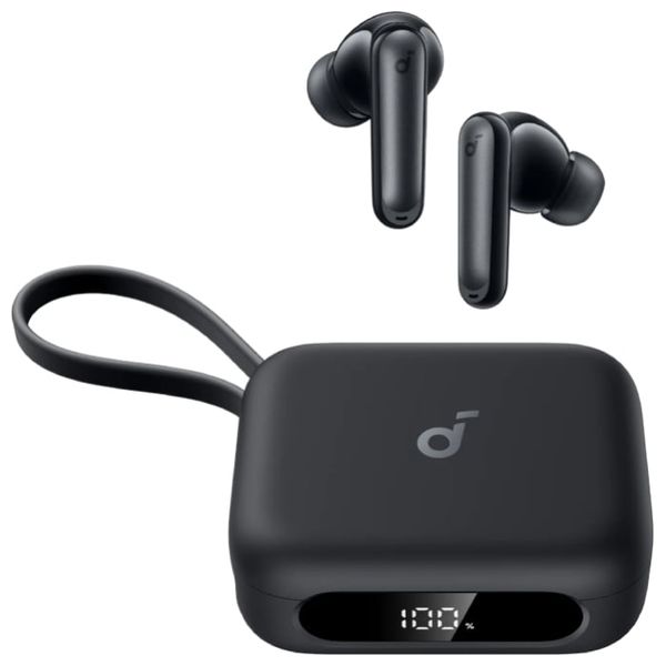  Anker Soundcore P41i TWS Wireless earbuds -  Feature a built-in 3000mAh battery - IPX5 water-resistant - Black 