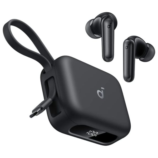  Anker Soundcore P41i TWS Wireless earbuds -  Feature a built-in 3000mAh battery - IPX5 water-resistant - Black 