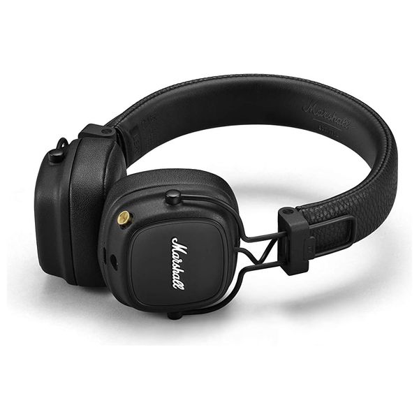 Marshall Major IV - Over Ear Wireless Headphones - Foldable Design - Black