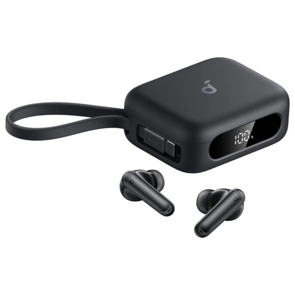  Anker Soundcore P41i TWS Wireless earbuds -  Feature a built-in 3000mAh battery - IPX5 water-resistant - Black 