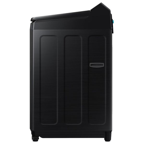  غسالة سامسونج - تحميل علوي - سعة 19 كجم - دورات غسيل فائقة السرعة - WA80F19S8BRQ - أسود 