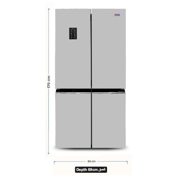 ILK V620W - French Door Refrigerator - Electronic Control - High Quality Inverter Compressor - White