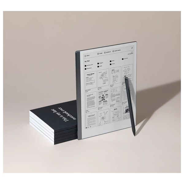 reMarkable 2 - Paper Tablet with Marker Plus - 10.3-Inch - Battery Life: Up to 2 weeks of use on a single charge - White