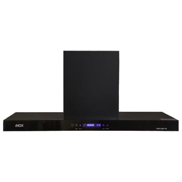 Inox E90T1B - Cooker Hood - 3 Levels Speeds - Digital Display - Black