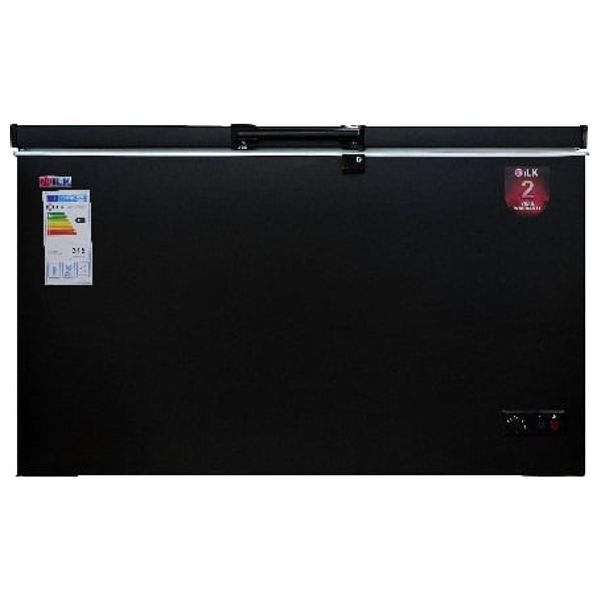 ILK S407GLB - Chest Freezer - 16 ft - Outside condenser - Black