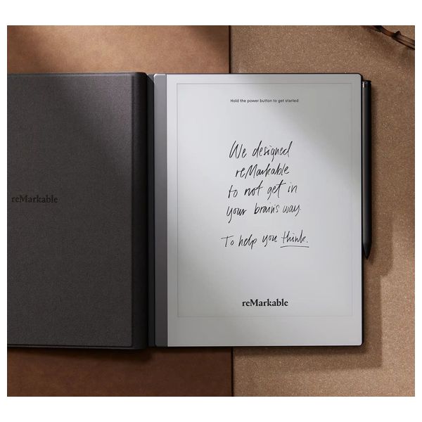 reMarkable 2 - Paper Tablet with Marker Plus - 10.3-Inch - Battery Life: Up to 2 weeks of use on a single charge - White