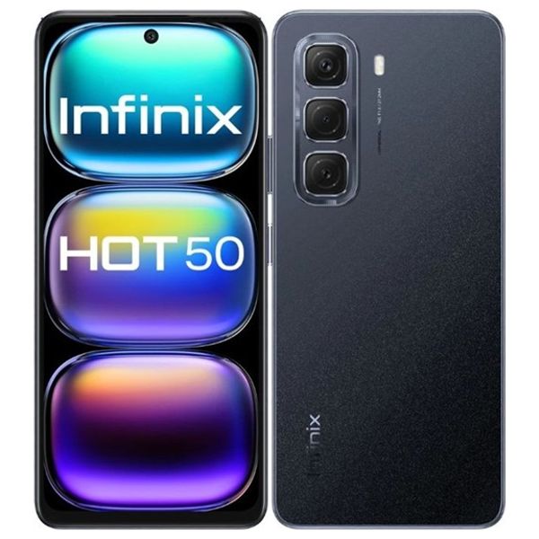  Infinix Hot 50 - Dual SIM -  6.78-Inch Display,  IPS LTPS LCD, 120Hz - MediaTek Helio G100 Octa-core - 5000mAh 