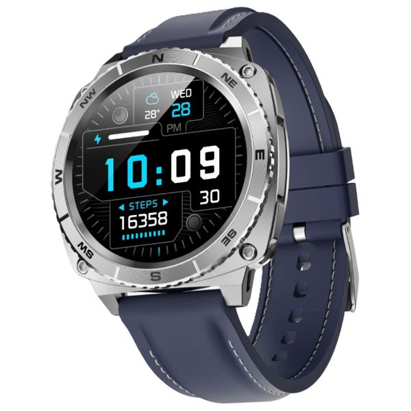 G-tab GTR6 - Smart Watch - 1.43-inch Amoled - IP68 water and dust resistance - Silver