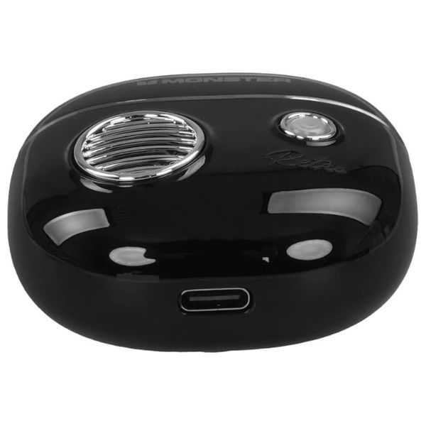 Monster N-Lite 213 Wireless Earbuds - Clear Sound - Water Resistant IPX3 rating - Portable Design - Black