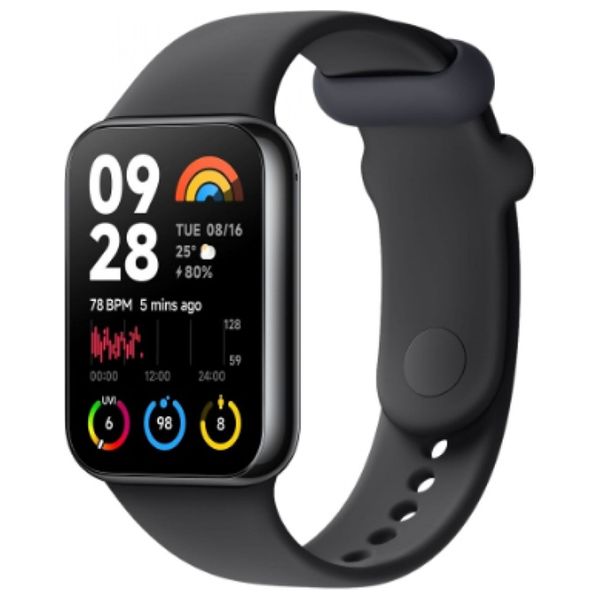 سوار ذكي شاومي - Smart Band 8 Pro - شاشة اموليد 1.74 انش - عمر البطارية يصل الى 14 يوم - اسود