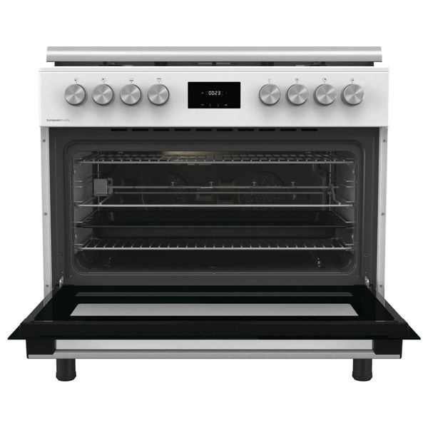 طباخ جورنجي غازي - 5 مشاعل - GGI9C21W - ابيض