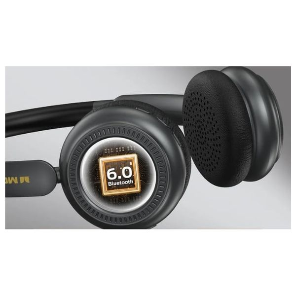 Monster N-Tune MINI 01 Wireless On-Ear Headphones - Long Battery Life Up to 50 hours of uninterrupted music and calls - Stylish Design - Black