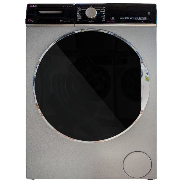 ILK V12T3S - Front Loading Washing Machine - 12 Kg - 1400 RPM - Large LED Touch Display - Silver