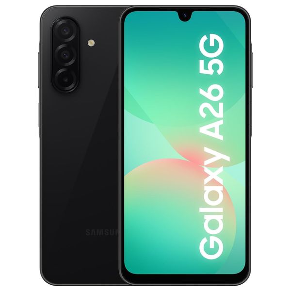 سامسونج كلاكسي A26 5G - دبل سيم - سوبر اموليد - اكسينوس 1380 - بطارية بحجم 5000 ميلي امبير