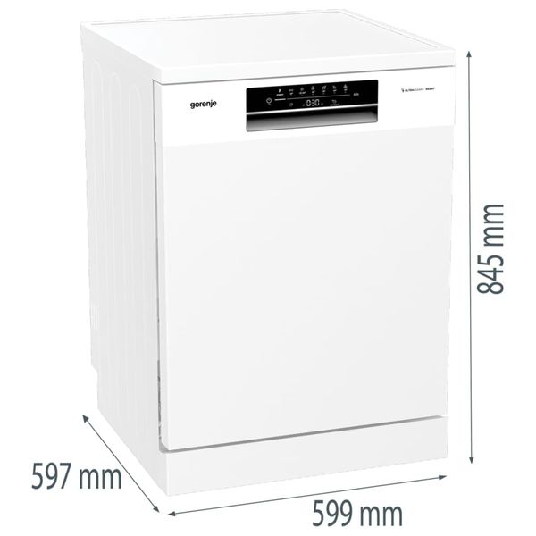 Gorenje GS642D90W - Dishwasher - 14 Set - Touch Control - White