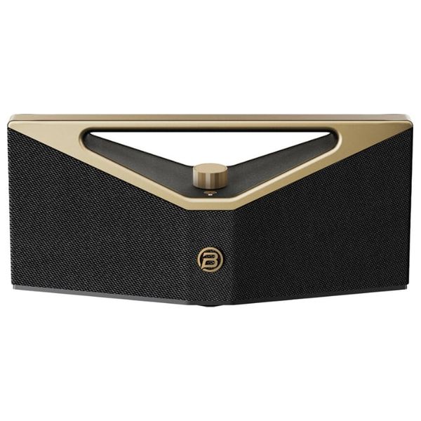 سبيكرصوت بلوتوث محمول بوجاني Brief Pro - طاقة خرج تصل إلى 160 واط - مقاومة للماء بمعيار IPX5 - ذهبي