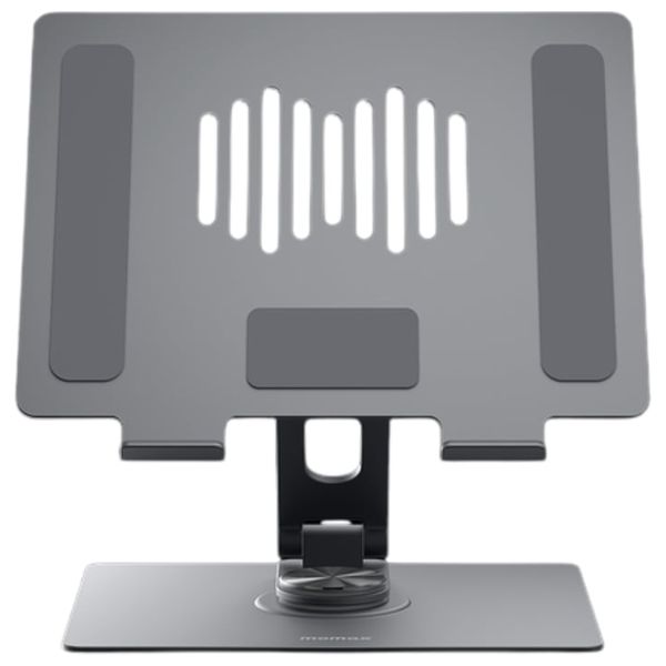  ستاند كمبيوتر محمول موماكس KH10E - قابل للطي - قابل للدوران - سلفر 