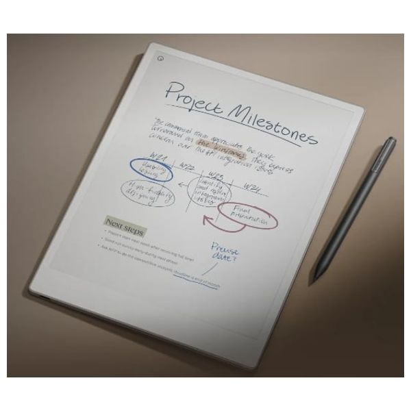 reMarkable Paper Pro - Paper Tablet - 11.8 inch Display - Battery Life Up to 14 days of regular use; Up to 90 days standby - White