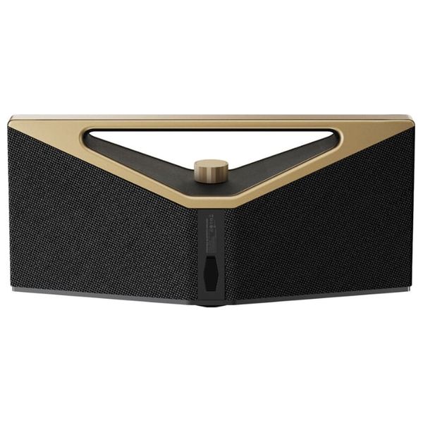 سبيكرصوت بلوتوث محمول بوجاني Brief Pro - طاقة خرج تصل إلى 160 واط - مقاومة للماء بمعيار IPX5 - ذهبي