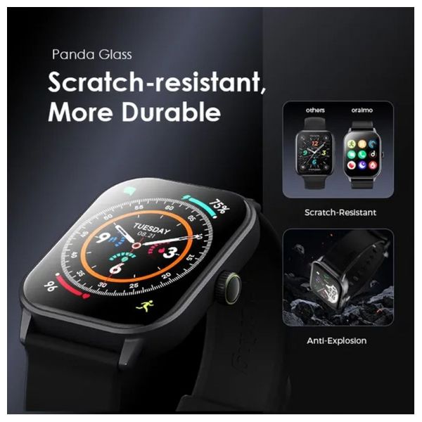 Oraimo OSW-505  Watch 5 Smartwatch - Water Resistant - Sports Mode - Black