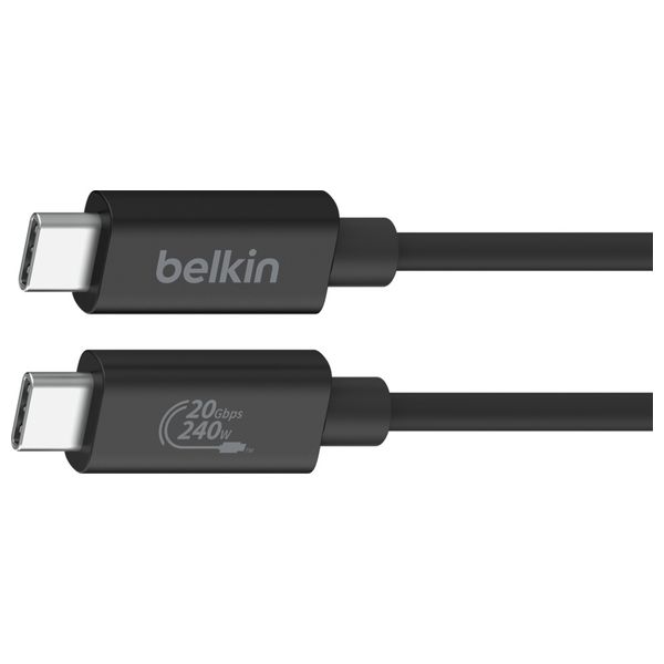 Belkin 2495 - Cable USB-C To USB-C - 240W - 2 M - Black