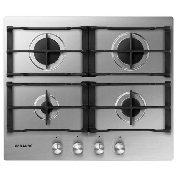  Samsung NA64H3010AS - 4 Burners - Built-In Gas Cooker - Stainless Steel 
